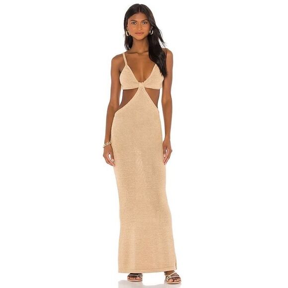 cult gaia serita dress sand size Large - Picture 7 of 12